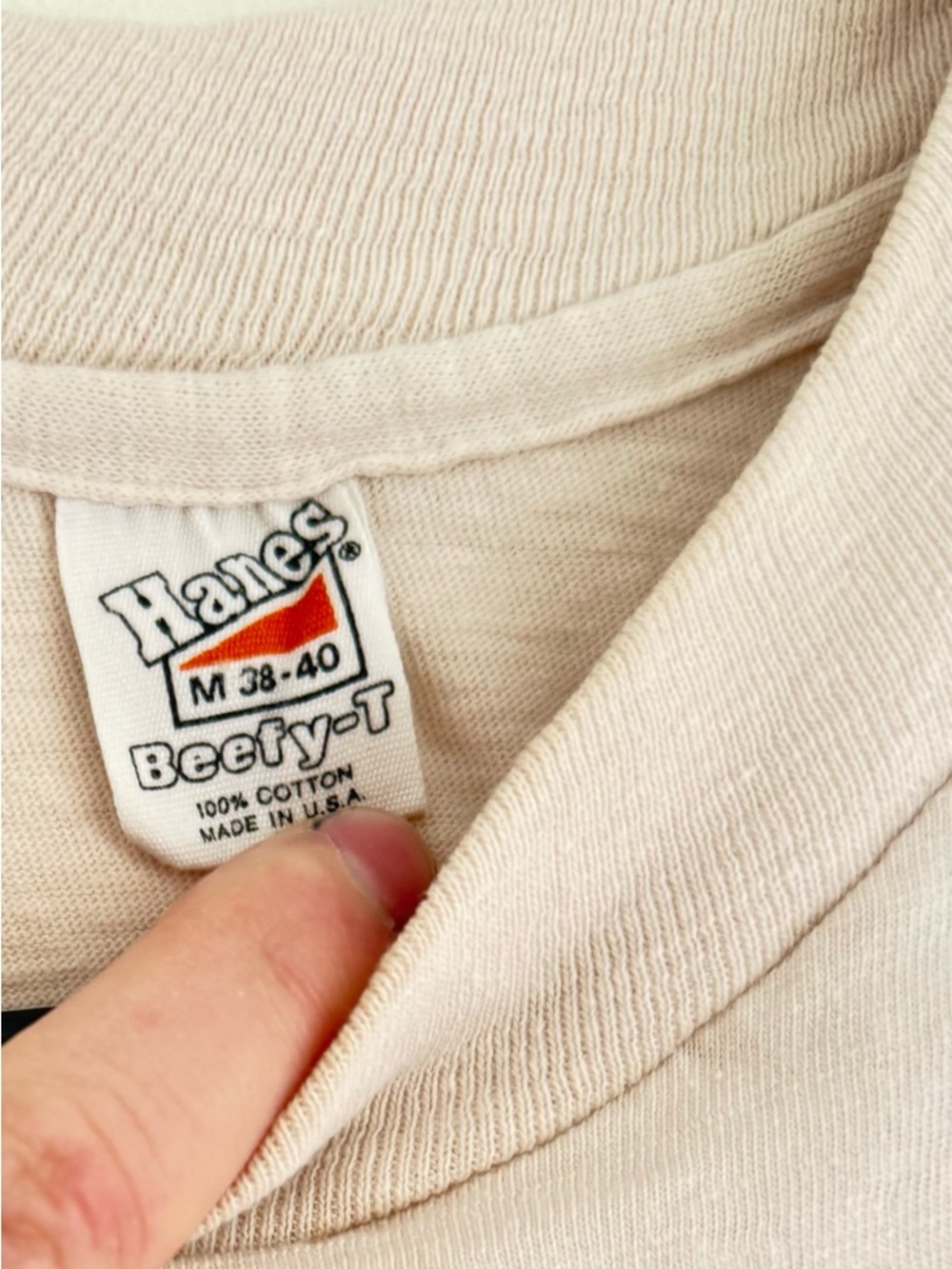 Vintage “SUSHI - Breakfast of Champions” Hanes Graphic Tank Top - Size S/M - Picture 3 of 3